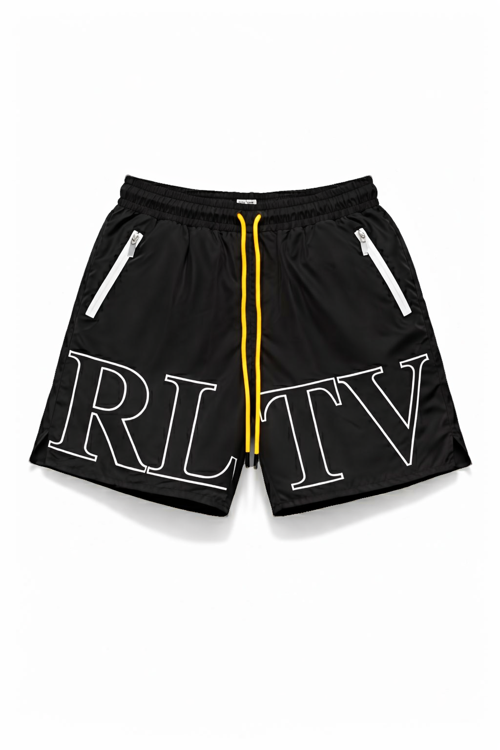 Short Impermeable Negra Royal con Malla Interna Americana